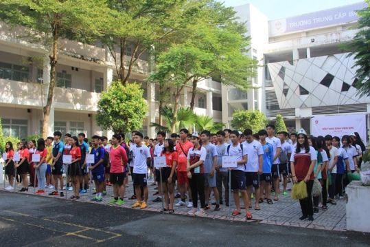 Khai mạc Hội thao Học sinh sinh viên trường Trung Cấp Bách Khoa Sài Gòn lần thứ 7