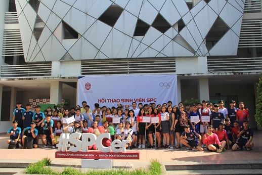 Khai mạc Hội thao Học sinh sinh viên trường Trung Cấp Bách Khoa Sài Gòn lần thứ 7